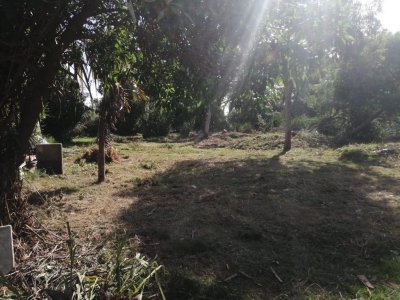 Terreno esquinero en Balneario Buenos Aires.
