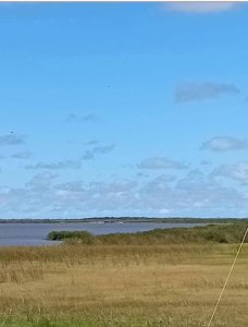 Campo con costa Laguna Garzon