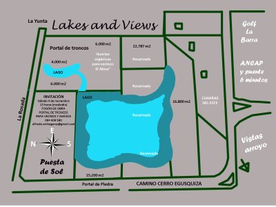 Punta del Este, La Barra, chacra en venta-