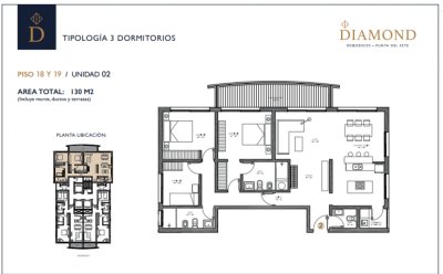 Apartamento en Punta del Este, Roosevelt