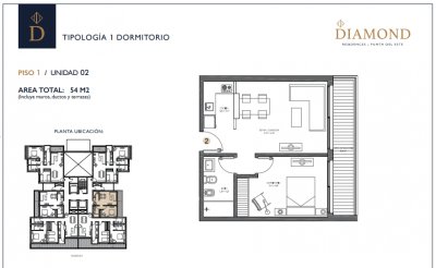 Apartamento en Punta del Este, Roosevelt