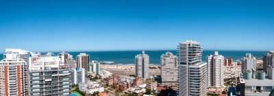 VENTA DE DEPARTAMENTO DE 1 DORMITORIO EN PISO ALTO EN ARTOWER PUNTA DEL ESTE