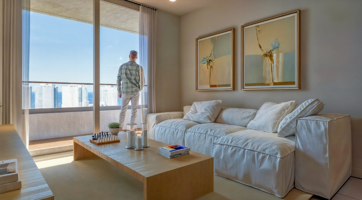 VIEW BRAVA: La Nueva Joya de Punta del Este, Departamento de 1 dormitorio y medio