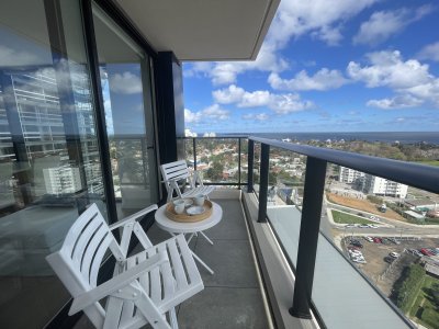 Espectacular vista a Playa Mansa