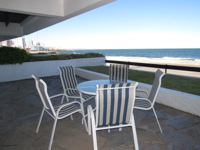 Vista directa al mar