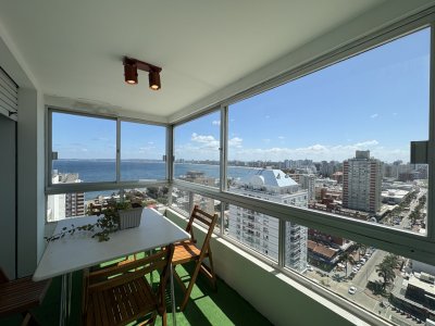 Inmejorable vista al mar
