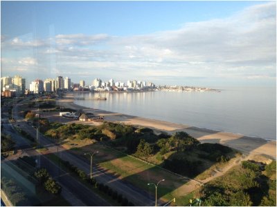 apartamento en primera linea de playa mansa 