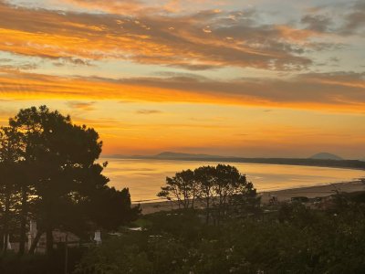 Punta Ballena con vista al atardecer