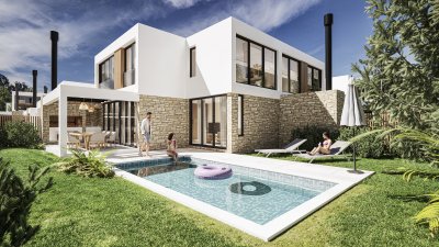 Casa en barrio privado Grutas de la Ballena Village, Punta Ballena, Punta del Este.