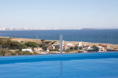 Punta ballena con vista a la punta. Piscina privada