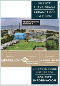 Venta Apartamentos, Playa Brava, Punta del Este