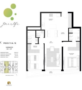Venta Apartamento 2 Dormitorios, Roosevelt, Punta del Este