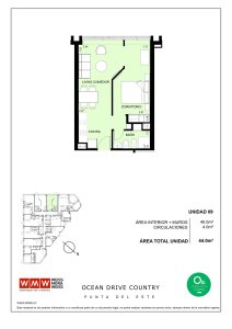 Venta Apartamento Monoambiente, Roosevelt, Punta del Este
