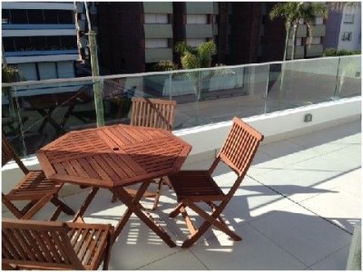 1 dorm. con gran terraza con parrillero - Península - Venta 