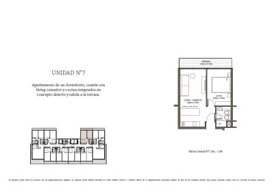 Apartamento en VENTA Playa Mansa - 1 dormitorio