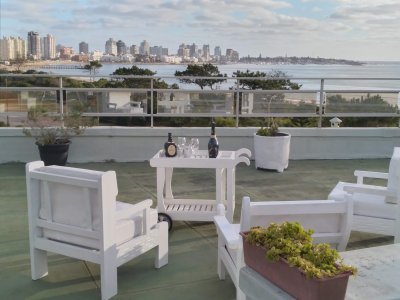 Apartamento de 1 dormitorio frente a la playa en alquiler