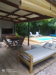 Casa con piscina climatizada en alquiler temporada Punta del Este