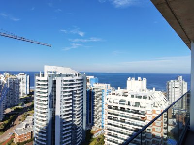 Apartamento de dos dormitorios con vista al mar en venta