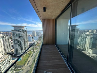 Departamento de 2 dormitorios a pasos de mar en venta, proxima ocupacion. Torres del Este
