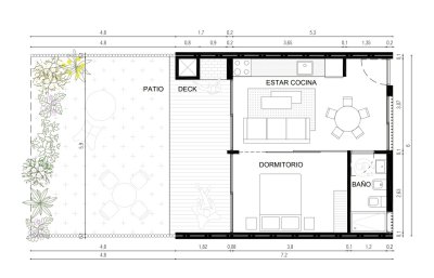 Vende a estrenar apartamento de 1 dormitorio en Punta Ballena