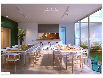 Venta Apartamento 2 dormitorios Con Exelente Ubicacion en Tres cruces-Montevideo!