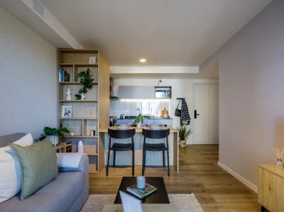 Venta Apto de 1 Dormitorio Con gran Terraza en Malvin a Estrenar.Ideal Inversores!