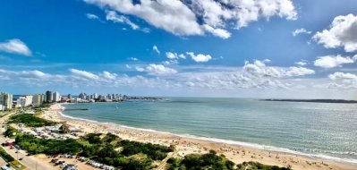 Espectacular vista a los mejores atardeceres de Punta del Este