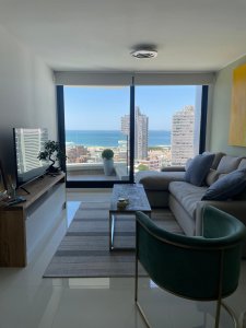 Vista al mar en Departamento comodo