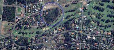 Terreno con vista a Club de golf