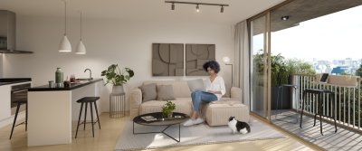 Apartamento de 2 dormitorios al frente en Parque Batlle - Montevideo