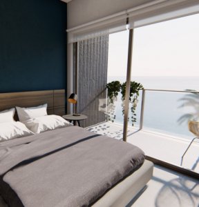 Apartamento de 2 dormitorios con hermosas vistas en venta