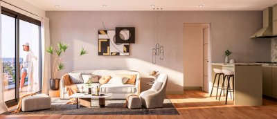 Venta Moderno Apartamento de 1 Dormitorio en Cordon,Montevideo!