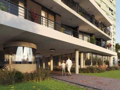 Oportunidad de inversión Proyecto Ventura Boulevard en la Blanqueada, Apartamento de 2 dormitorios