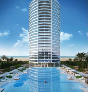 Departamento de 3 dormitorios en venta frente al mar. 