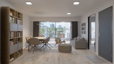 Apartamento de 1 Dormitorio en Pozo Cordón.Montevideo