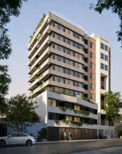 Apartamento de 3 Dormitorios En Construccion. Pocitos,MOntevideo