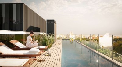 Oportunidad: Venta Apartamento de 1 Dormitorio Con Gran Terraza en Punta Carretas,Montevideo.