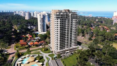 Amplia financiacion - 120 cuotas, monoambiente en venta en Punta del Este