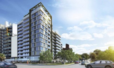 Proyecto Torre Arenas Apartamento 1 dormitorio en Malvín frente al mar