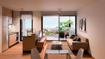 Apartamento de 1 dormitorio en Cordón, Proyecto Met Rodo ideal inversores