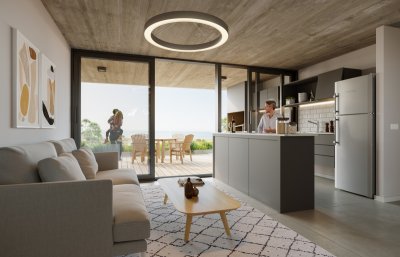 En venta a estrenar Apartamento en Punta Ballena de 1 Dormitorio