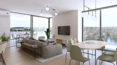 Oportunidad: Apartamento de 3 Dormitorios Con Vista al lago . Carrasco,Canelones