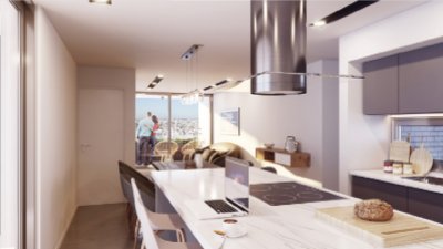 Venta departamento de 1 dormitorio en Arbet Punta Carretas ideal para renta