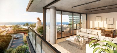 Se vende impecable apartamento de 3 dormitorios en Mansa, Punta del Este.