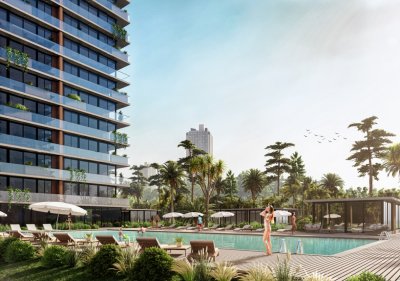 Departamento de 1 dormitorio en venta, financiacion a metros del mar.  Torres del Este. LANZAMIENTO