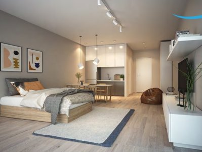 Venta Apartamento monoambiente en Solano Park, zona exclusiva de Punta Carretas