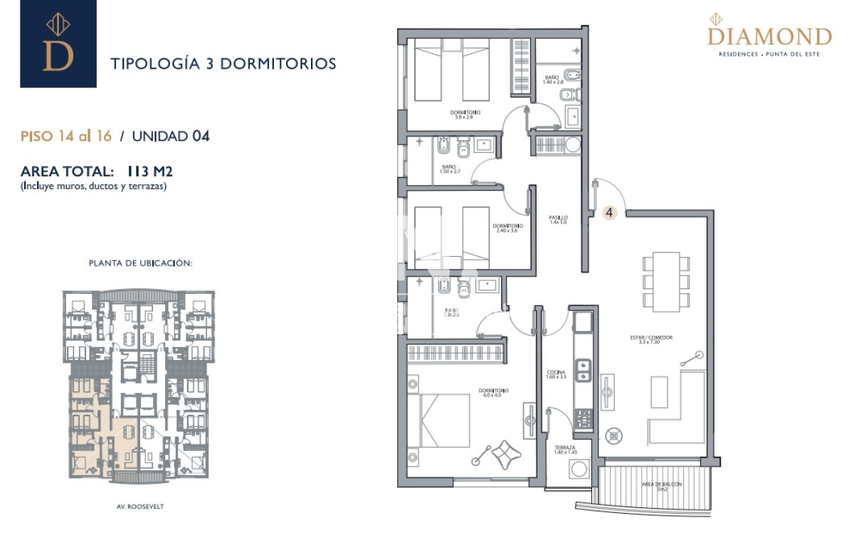 PISO 14 AL 16