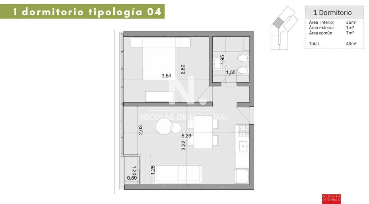 Edificio Otto 2 - unidad 04
