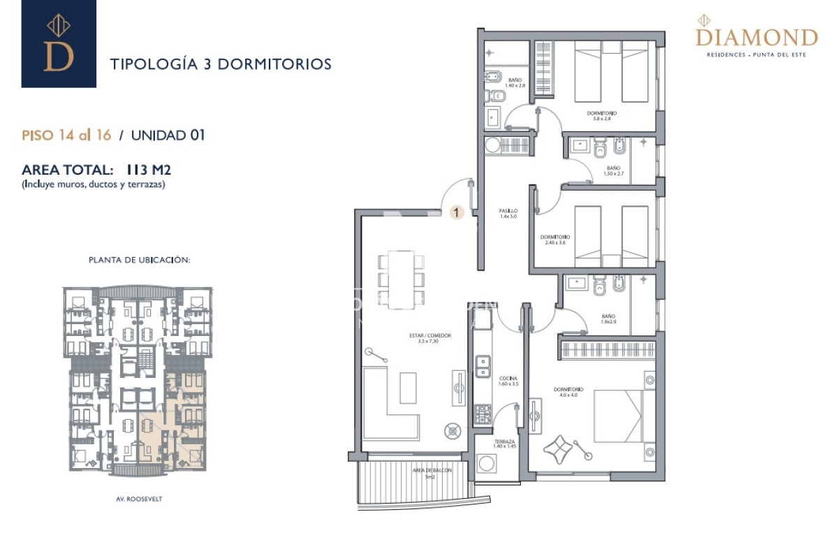 PISO 14 AL 16