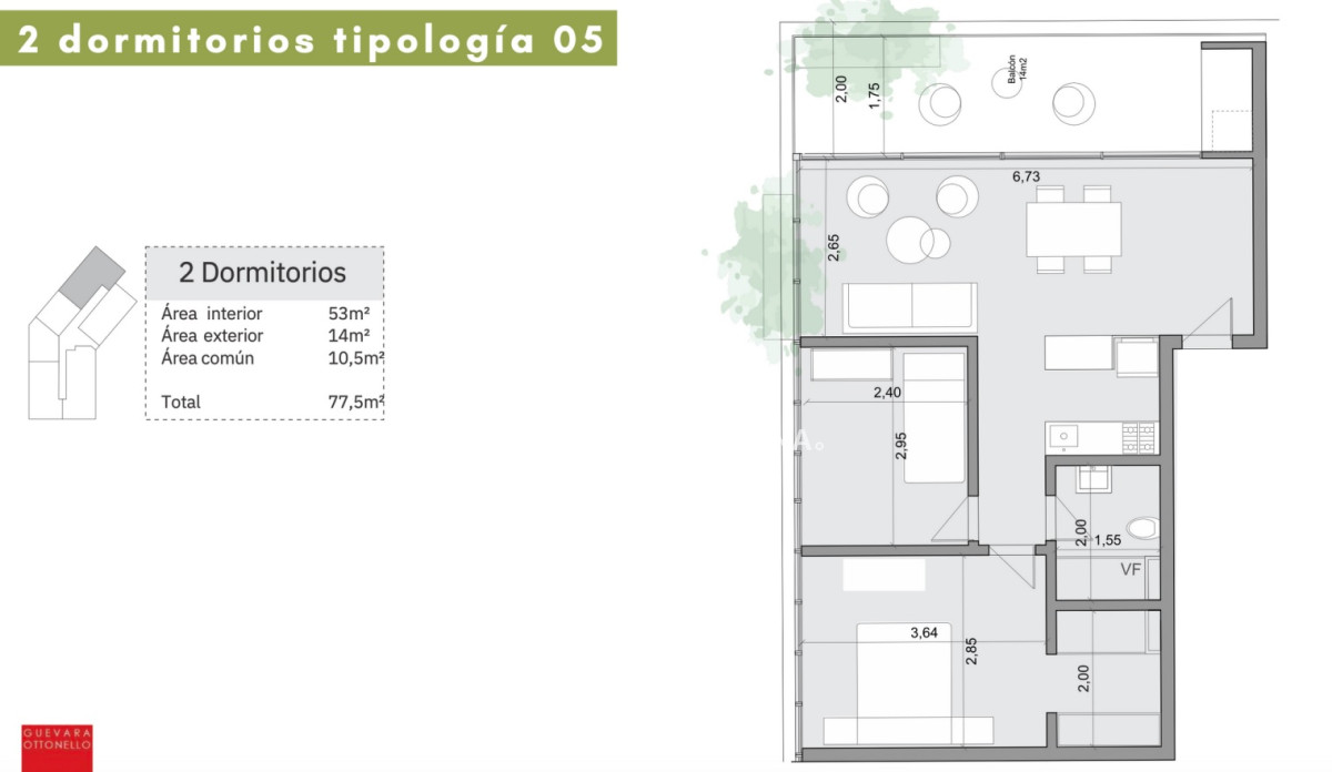 Edificio Otto 2 - unidad 05